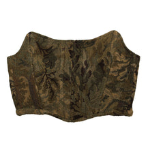 Load image into Gallery viewer, Handmade Olive Green Corset Top
