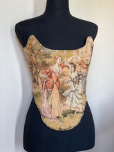 Load image into Gallery viewer, Belgium Tapestry Corset
